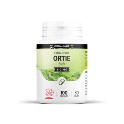 GPH ORTIE FEUILLE 100 GELULES DOSEES A 210 MG