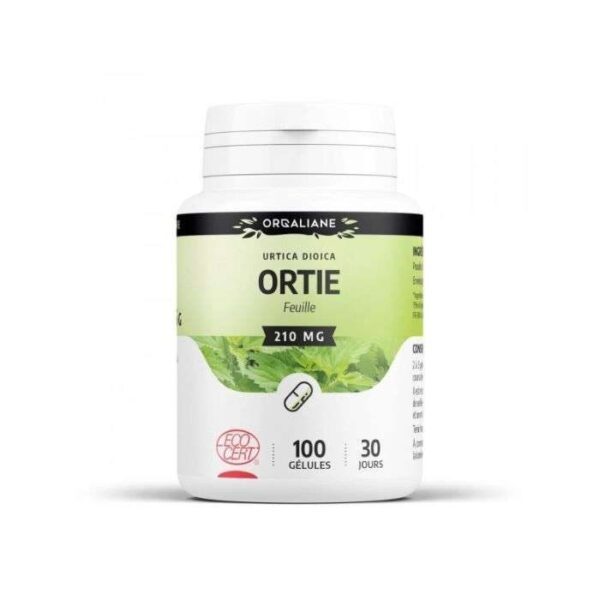 GPH ORTIE FEUILLE 100 GELULES DOSEES A 210 MG