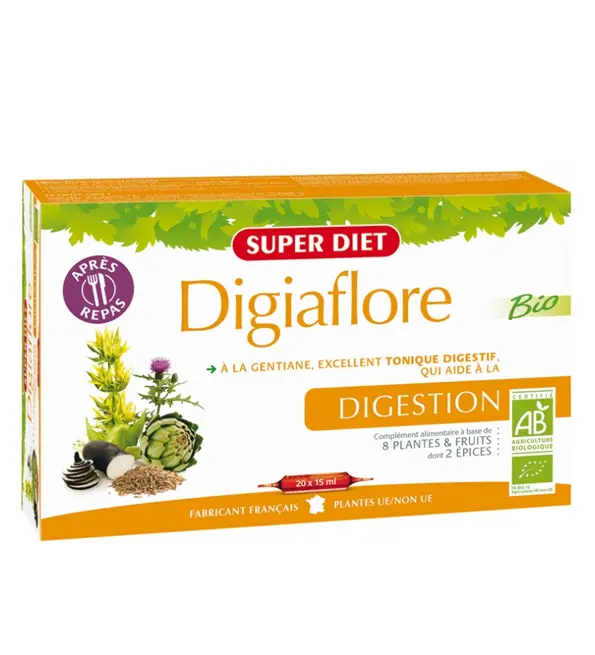 SUPERDIET DIGIA FLORE 20 AMPOULES