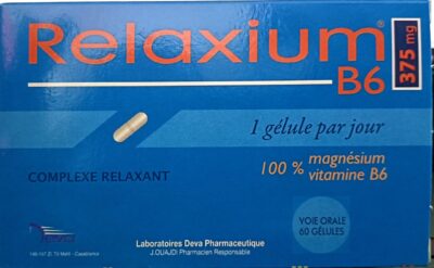 RELAXIUM B6 375 mg 60 GELULES