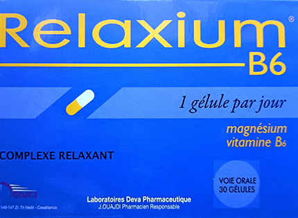 RELAXIUM B6 300 mg 30 GELULES
