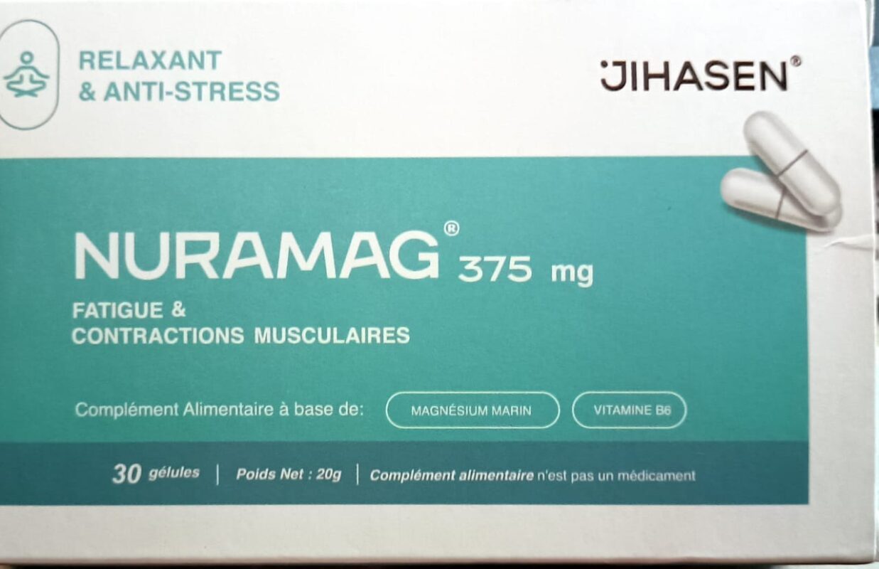 NURAMAG 375MG 30 GELULES