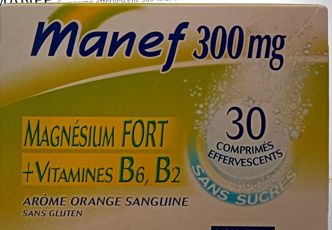 MANEF 300 MG 30 COMPRIMES EFFERVESCENTS