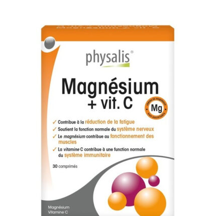 PHYSALIS MAGNESIUM + VITAMINE C 30 COMPRIMES