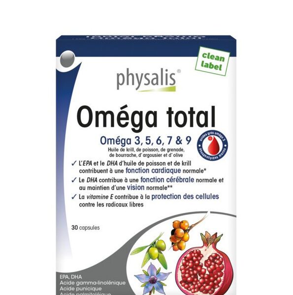 PHYSALIS OMEGA TOTAAL 30 CAPSULES