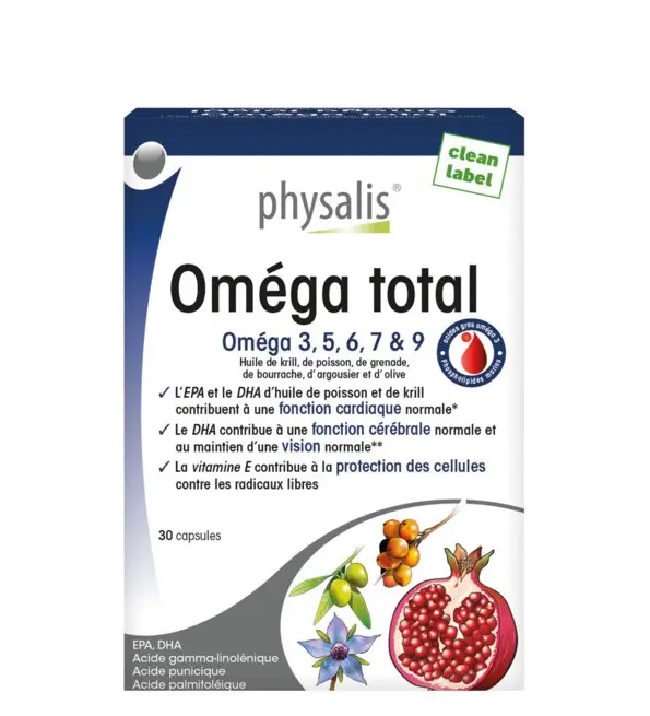 PHYSALIS OMEGA TOTAAL 30 CAPSULES