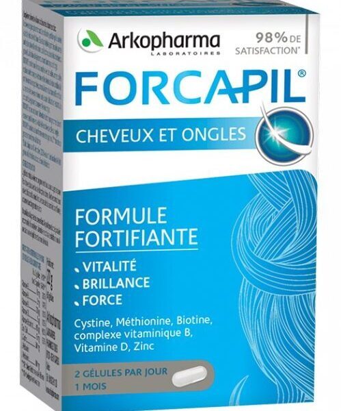 FORCAPIL CHEVEUX ET ONGLES 180 GELULES