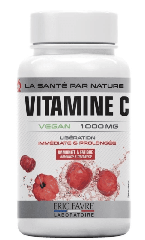 VITAMINE C 1000 MILLIGRAMMES VEGAN ERIC FAVRE BOITE DE 100 COMPRIMES