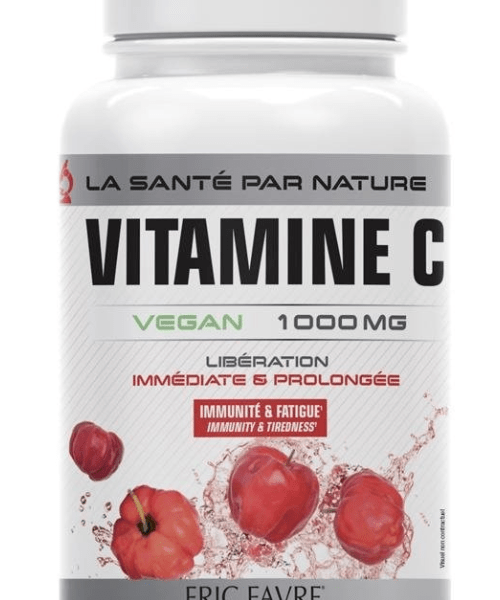 VITAMINE C 1000 MILLIGRAMMES VEGAN ERIC FAVRE BOITE DE 100 COMPRIMES