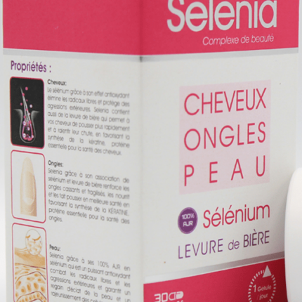 SELENIA CHEVEUX ONGLES PEAU 30 GELULES