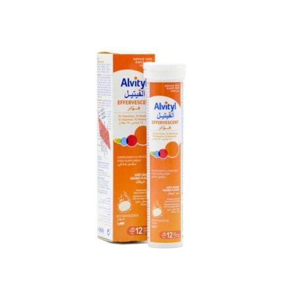ALVITYL VITALITE MULTI VITAMINE EFFERVESCENT DES 12 ANS