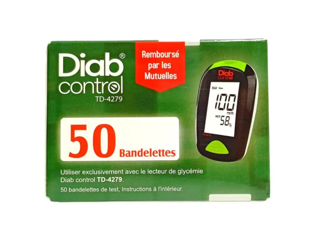 diab control 50 bandelettes