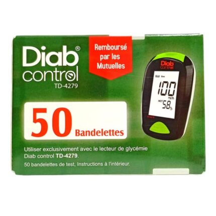 diab control 50 bandelettes