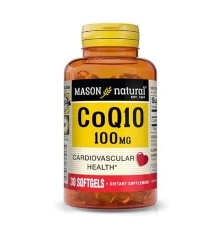 MASON NATURAL CO Q-100MG B30 CAPSULES
