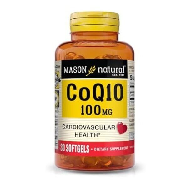MASON NATURAL CO Q-100MG B30 CAPSULES