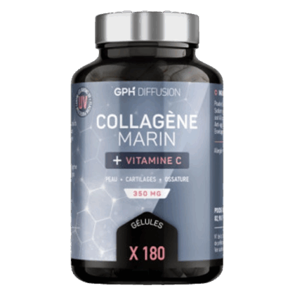 GPH DIFFUSION COLLAGEN MARIN +VITAMINE C 350MG 180GELULES