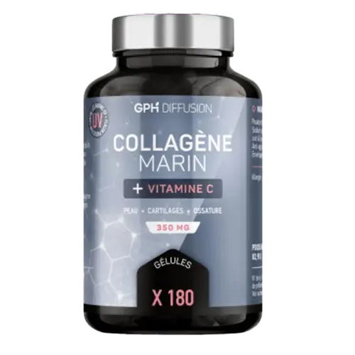 GPH DIFFUSION COLLAGEN MARIN +VITAMINE C 350MG 180GELULES