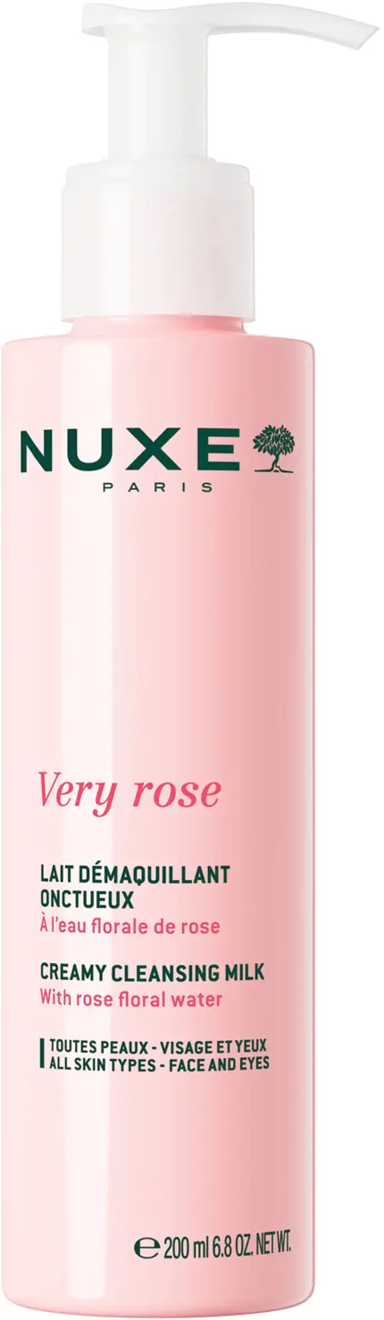 Nuxe Very Rose - Lait Démaquillant Onctueux 200ml