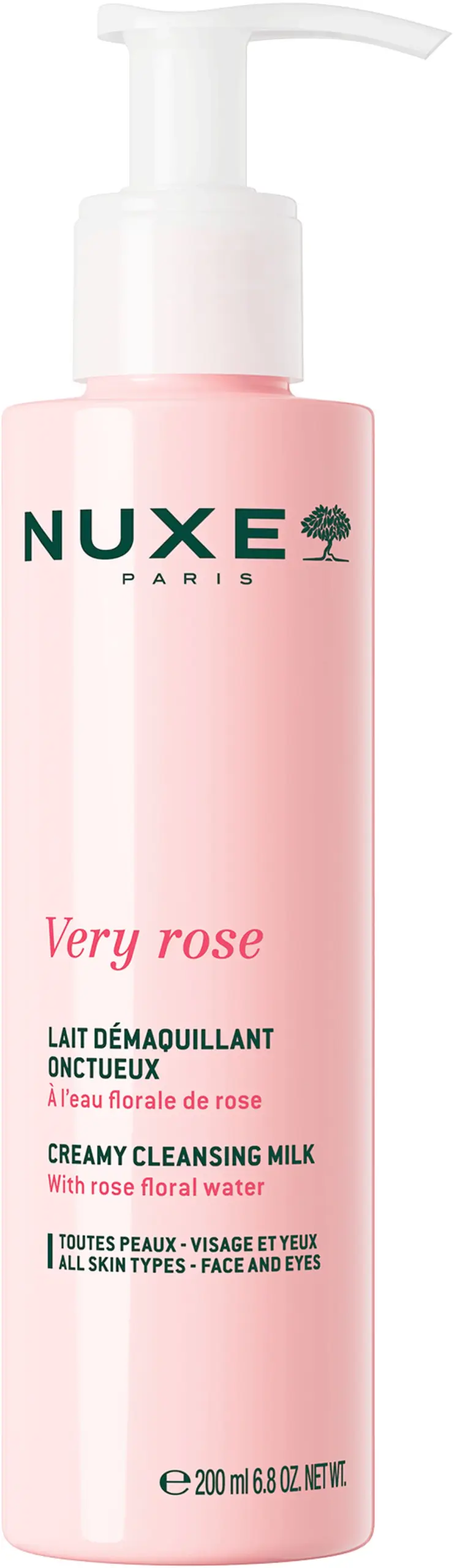 3264680043390_1 Nuxe Very Rose - Lait Démaquillant Onctueux 200ml