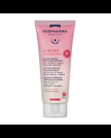 ISISPHARMA RUBORIL BAUME FONDANT NETTOYANT APAISANT PEAU SENSIBLE 100 ML ISISPHARMA RUBORIL BAUME FONDANT NETTOYANT APAISANT PEAU SENSIBLE 100 ML – Image 1