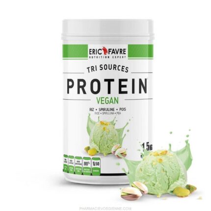 ERIC FAVRE PROTEIN VEGAN TRI SOURCES PISTACHE 500G
