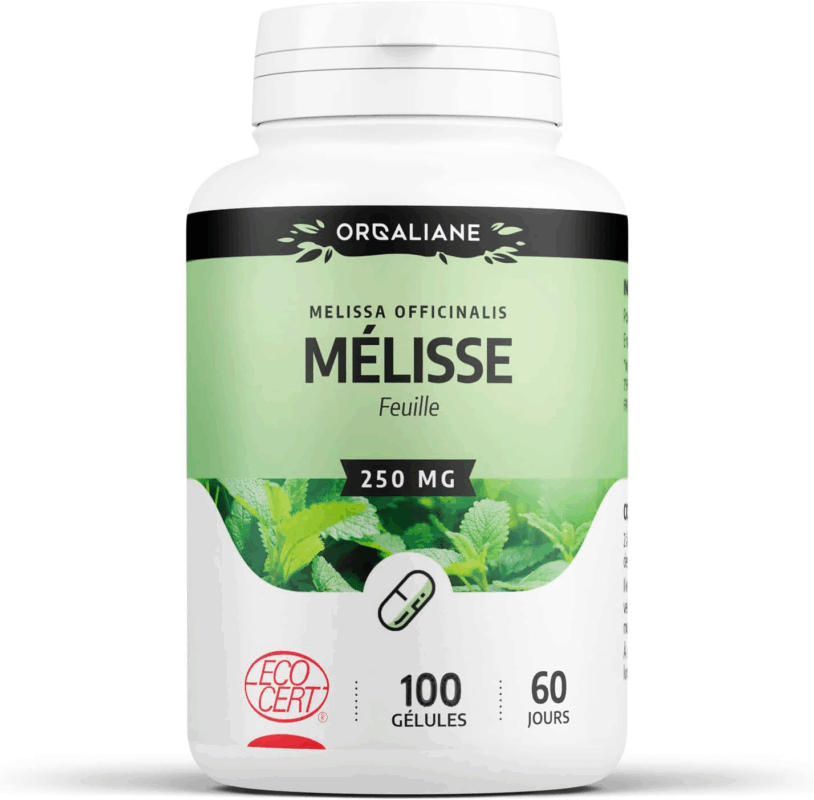 GPH MELISSE 100 GELULES DOSES A 250MG