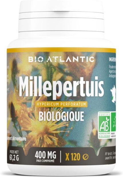 Millepertuis Bio 400 mg comprimés