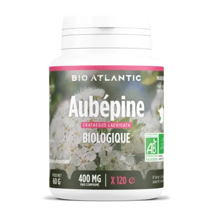 AUBEPINE 400MG BIO ATLANTIC 120 COMPRIMES
