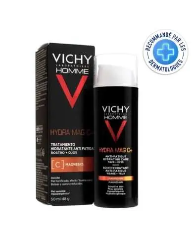 VICHY HOMME HYDRA MAG C + SOIN HYDRATANT ANTI FATIGUE VISAGE + YEUX 50ML VICHY HOMME HYDRA MAG C + SOIN HYDRATANT ANTI FATIGUE VISAGE + YEUX 50ML – Image 1
