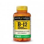 MASON NATURAL B12 1000MCG QUICK DISSOLVE B100 CAPSULES