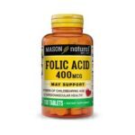 MASON NATURAL FOLIC ACID 400MCG 100 TABLETS