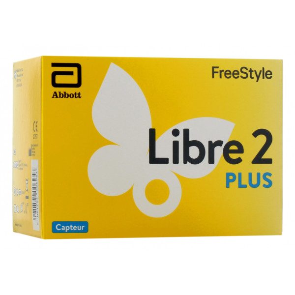 Capteur Freestyle Libre 2 Plus pour surveillance continue de la glycémie