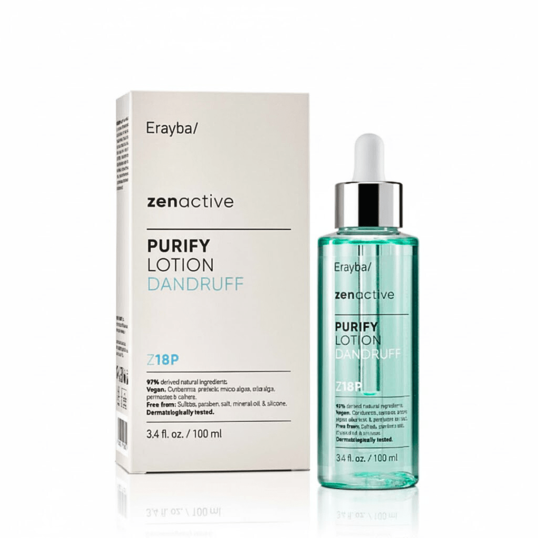 Erayba-Zenactive-Purify-Lotion-Dandruff-Z18P-100ml.png Erayba Zenactive Purify Lotion Dandruff Z18P 100ml – Image 1