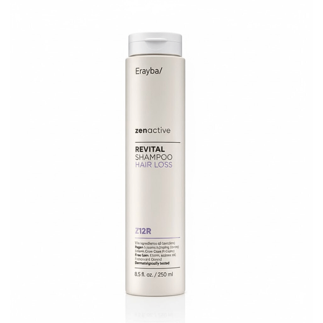 Erayba-Zenactive-Revital-Shamp-Hair-Loss-Z12R-250ml.png Erayba Zenactive Revital Shampoing Hair Loss Z12R 250ml – Image 1