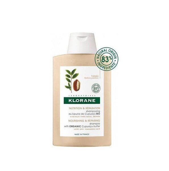 KLorane – Shampoing Réparation au Cupuaçu BIO – Cheveux très secs 200ml