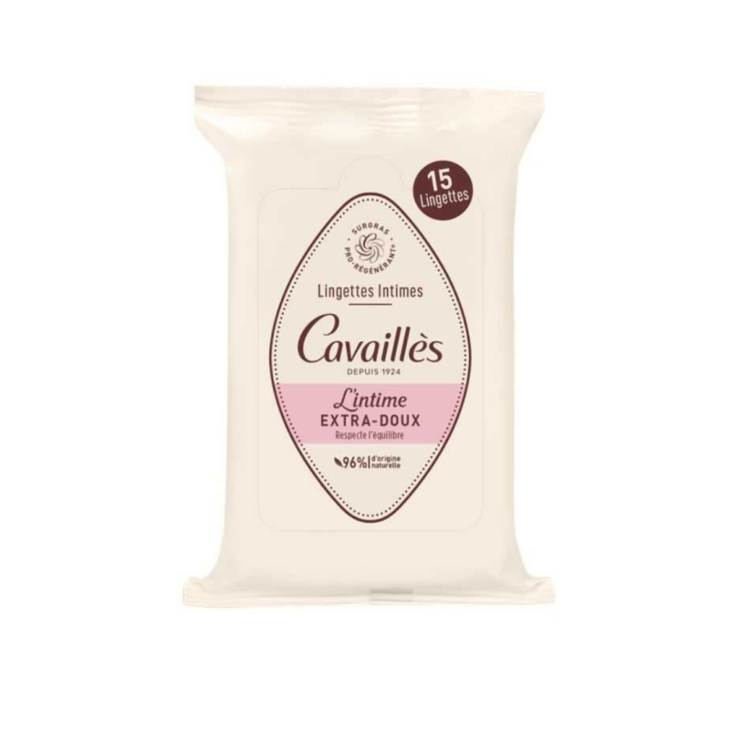 ROGE CAVAILLES LINGETTES EXTRA DOUX 15UNITÉS