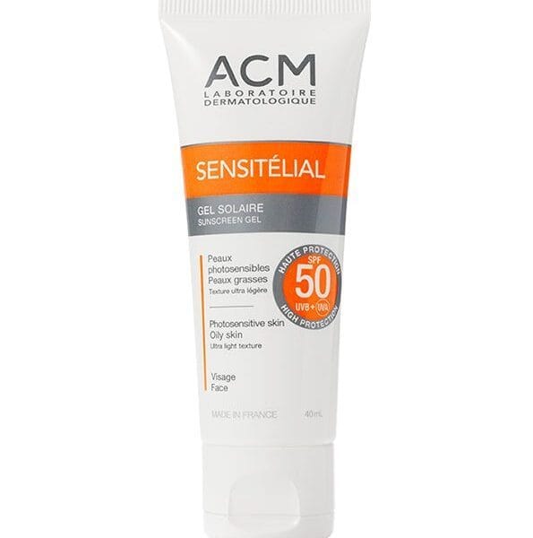ACM SENSITÉLIAL GEL SOLAIRE SPF 50 – 40 ML