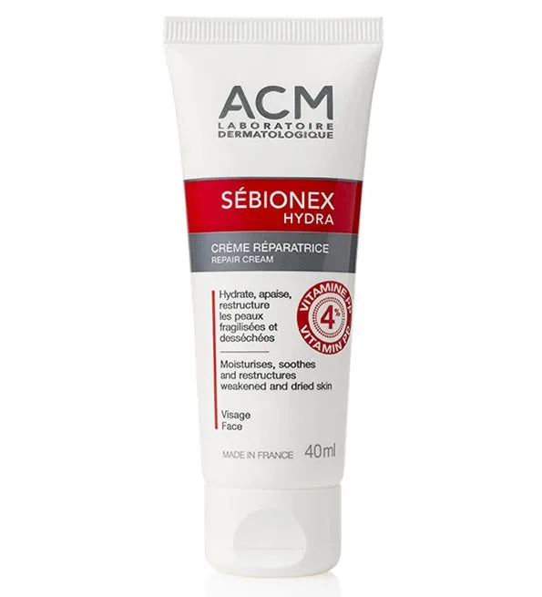 3760095252315_6fd3fce3-dcc2-48ec-a618-917e4ee8f6fb.jpg ACM SEBIONEX HYDRA CREME REPARATRICE 40ML – Image 1