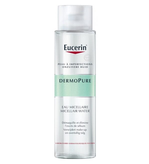 4005800192852_8a163465-b8ee-4928-973c-35df8db09797.jpg EUCERIN – EAU MICELLAIRE PEAU ACNÉIQUE DERMOPURE – 400 ML – Image 1