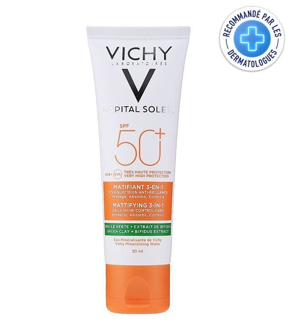 B_3d9575ea-f1bd-4729-b7c5-b55f15002e11.jpg VICHY CAPITAL SOLEIL CREME SOLAIRE MATIFIANTE 3EN1 SPF50+ 50ML – Image 1