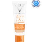 VICHY CAPITAL SOLEIL SOIN ANTI-TACHES TEINTÉ 3-EN-1 SPF 50+ – 50 ML
