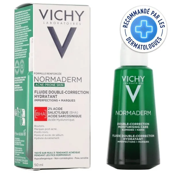 VICHY NORMADERM FLUIDE DOUBLE CORRECTION HYDRATANT 50 ML