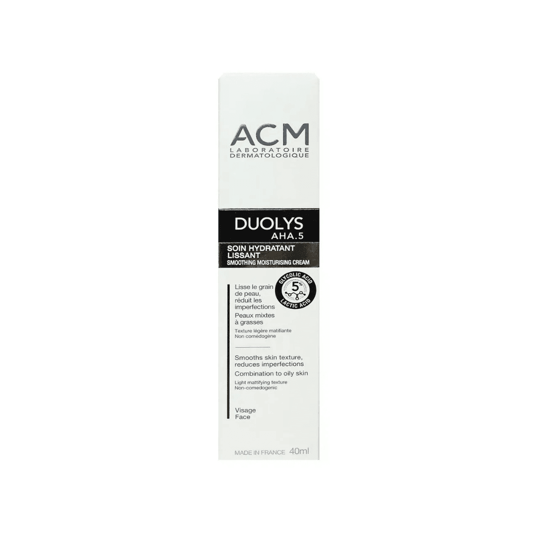 Designsanstitre-2026-02-17T111007.535.png ACM DUOLYS AHA.5 SOIN HYDRATANT LISSANT 40ML – Image 1