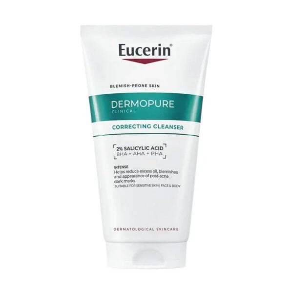 EUCERIN DERMOPURE CLINICAL GEL NETTOYANT CORRECTEUR 150ML