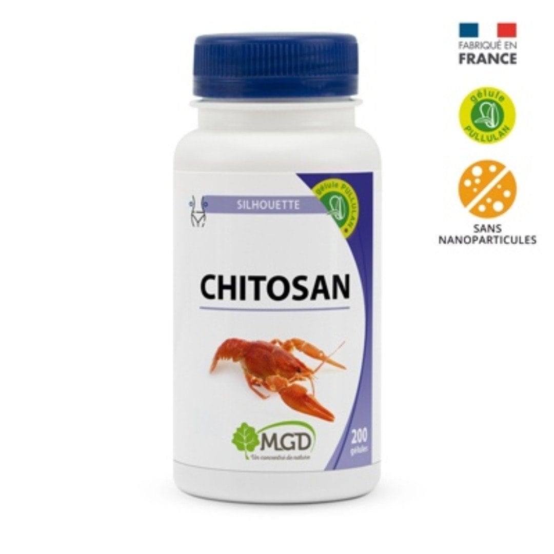 Mgd-Chitosan-200-gelules.jpg Mgd Nature Chitosan 200 gelules – Image 1
