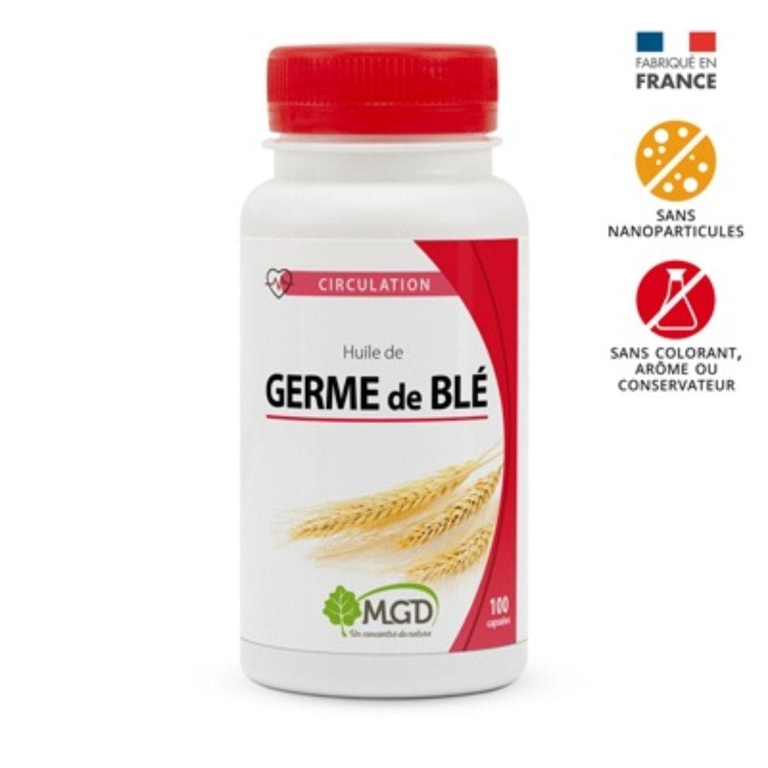 Mgd-huile-de-Germe-de-ble-100-gelules.jpg Mgd Nature Huile de Germe de ble 100 gelules – Image 1