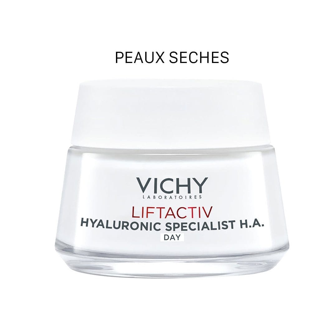 VICHYLIFTA.jpg VICHY LIFTACTIV HYALURONIC SPECIALIST HA CREME JOUR PEAUX SECHES 50 ML – Image 1