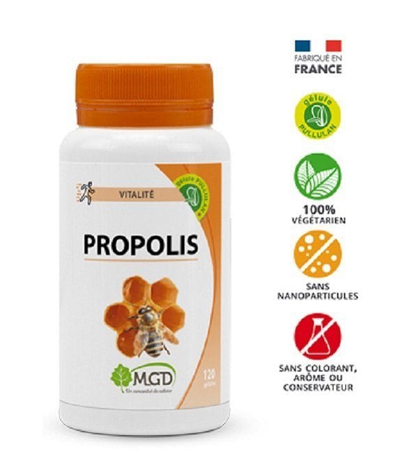 mgd-nature-propolis-1.jpg Mgd Nature Propolis 120 Gélules – Image 1
