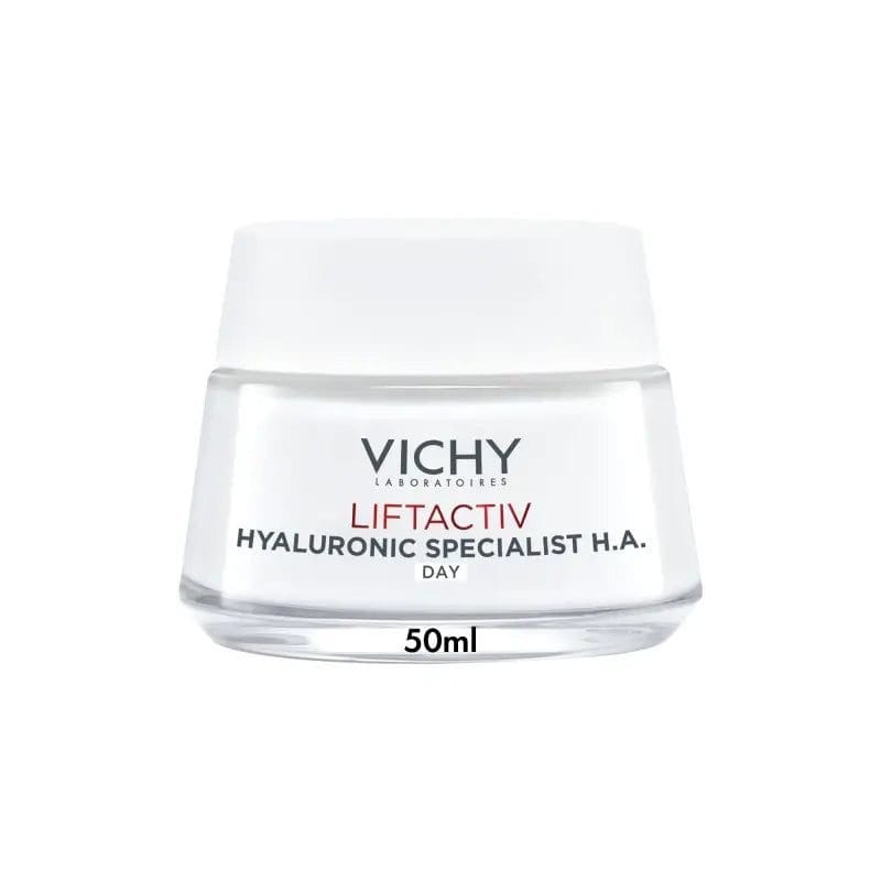 vichy-liftactiv-ha-creme-de-jour-anti-rides-raffermissante-peaux-seches-50ml.jpg VICHY LIFTACTIV HYALURONIC SPECIALIST HA CREME JOUR PEAUX NORMALES À MIXTE 50ML – Image 1