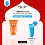 VICHY CAPITAL SOLEIL CREME ONCTUEUSE PEAU NORMALE A SECEHE SPF 50+ 50ML